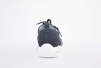 WALDLAUFER - 980006 405 HIMONA - LACED COMFORT SHOE - NAVY