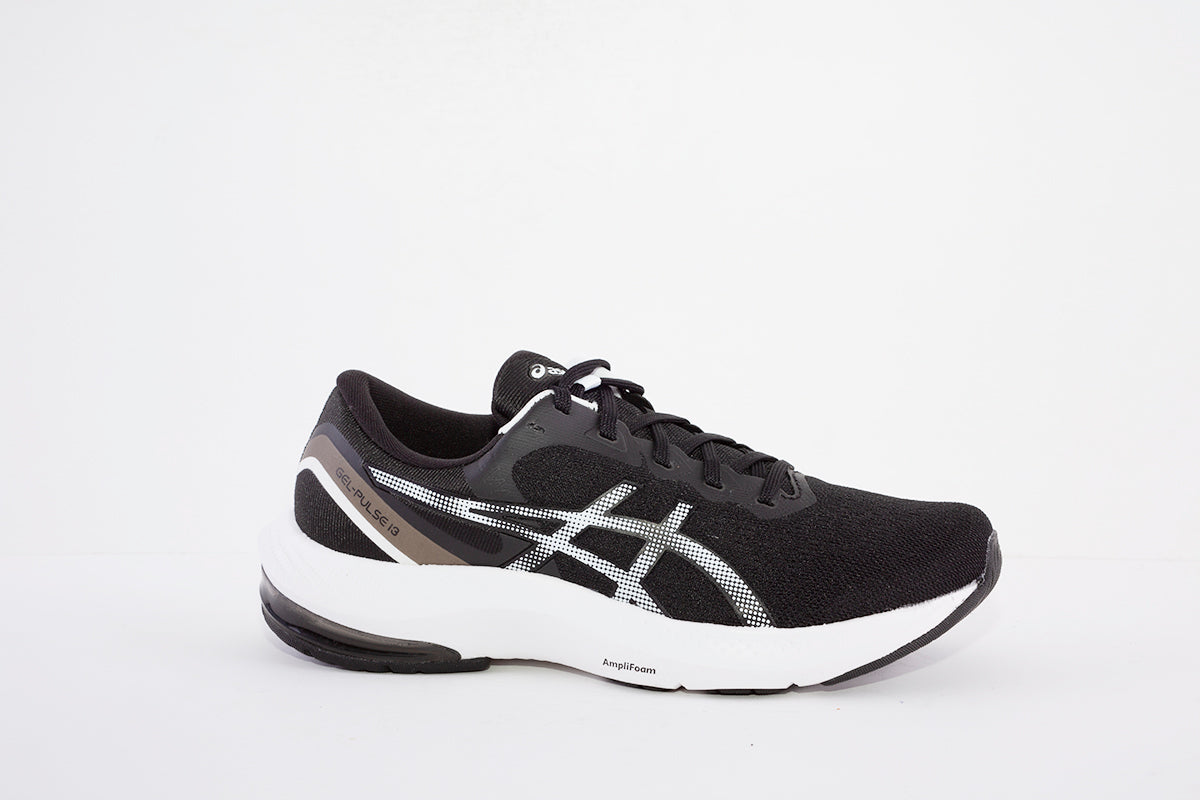ASICS - GEL PULSE 13-LACED TRAINER - BLACK/WHITE