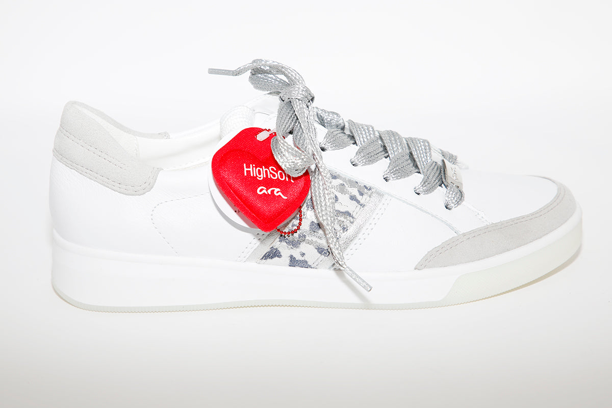 ARA - LACED SHOE - WHITE LEATHER