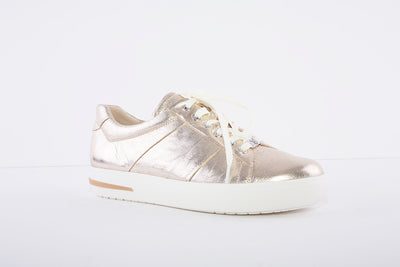 CAPRICE - LACED FASHION TRAINER - GOLD METALLIC