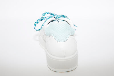 IGI & CO - FASHION LACED TRAINER - WHITE/BLUE
