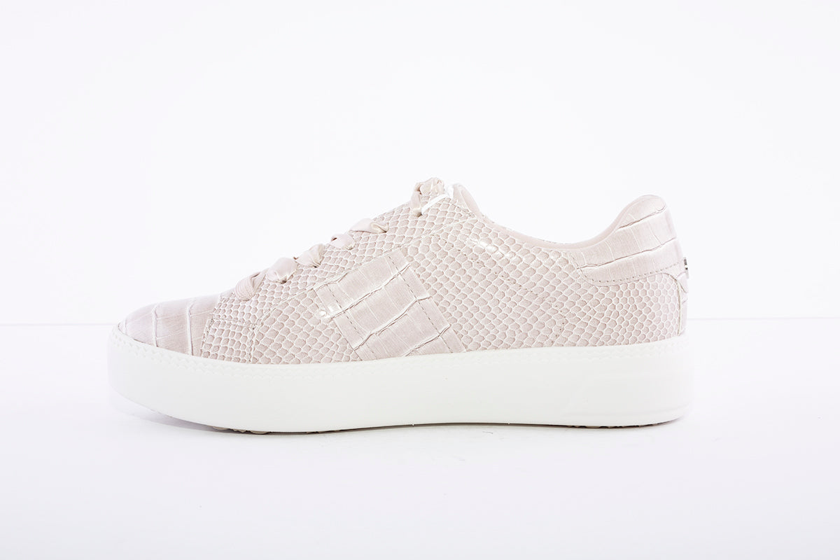 TAMARIS - LACED FASHION SHOE - TAUPE CROC