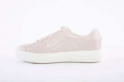 TAMARIS - LACED FASHION SHOE - TAUPE CROC
