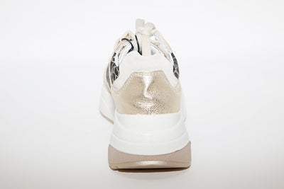 IGI & CO - WEDGE LACED TRAINER - GOLD
