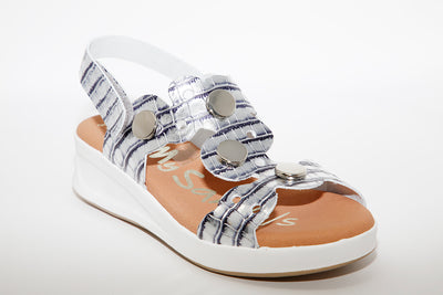 OH MY SANDALS - 4674 SILVER METALLIC