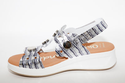OH MY SANDALS - 4674 SILVER METALLIC