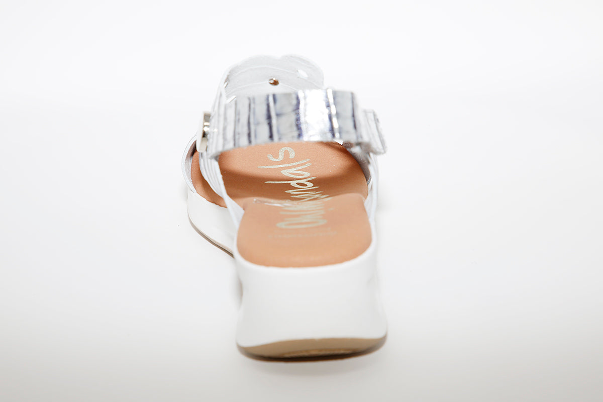 OH MY SANDALS - 4674 SILVER METALLIC