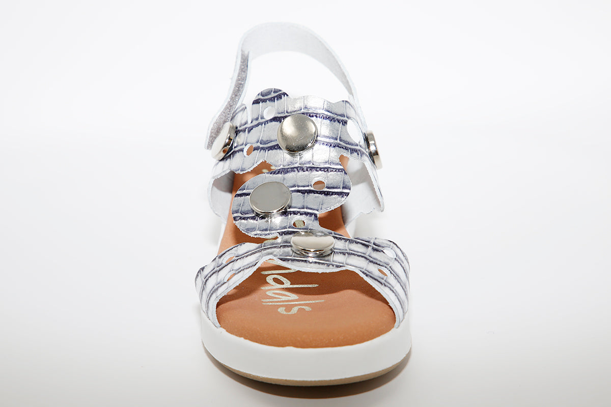 OH MY SANDALS - 4674 SILVER METALLIC