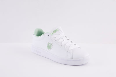 K-SWISS - 96599-163 LACED FASHION TRAINER - WHITE/GREEN