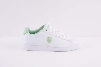K-SWISS - 96599-163 LACED FASHION TRAINER - WHITE/GREEN
