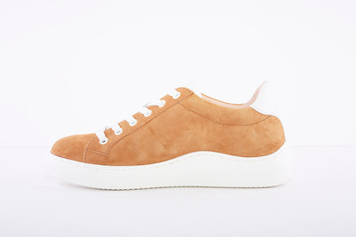 UNISA - Fasnia Tan Leather/Suede Sneakers
