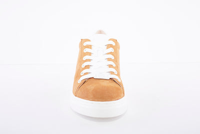 UNISA - Fasnia Tan Leather/Suede Sneakers