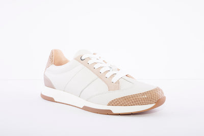 UNISA - Falconi Ivory/Nude Laced Sneakers