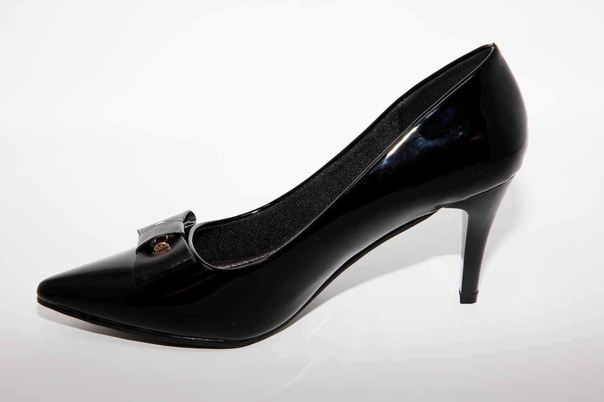 SUSST - EMMA HI HEEL SHOE - BLACK PATENT