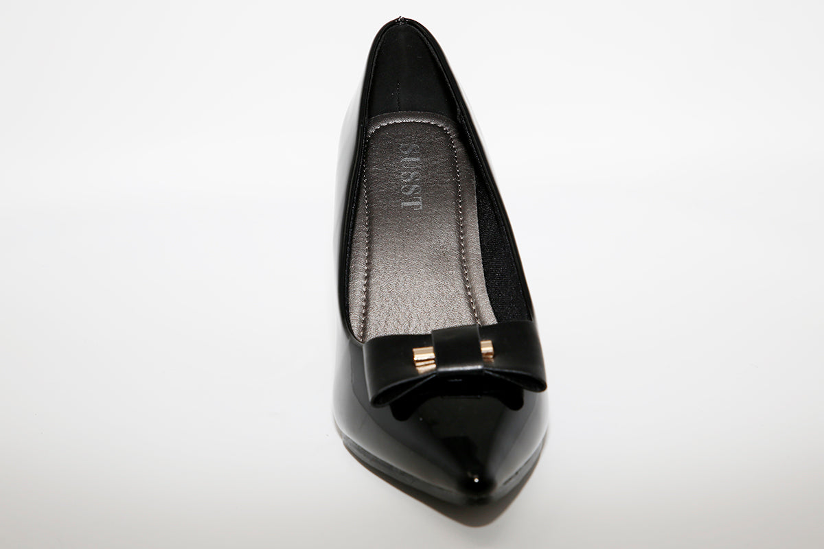 SUSST - EMMA HI HEEL SHOE - BLACK PATENT