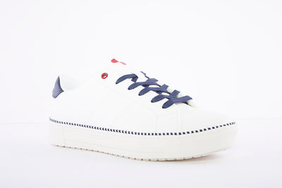 SPROX - LACED FASHION TRAINER - WHITE MULTI