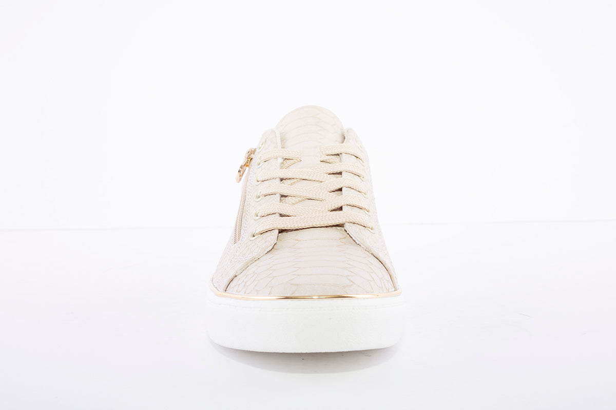 LDS LACED SHOE - BEIGE