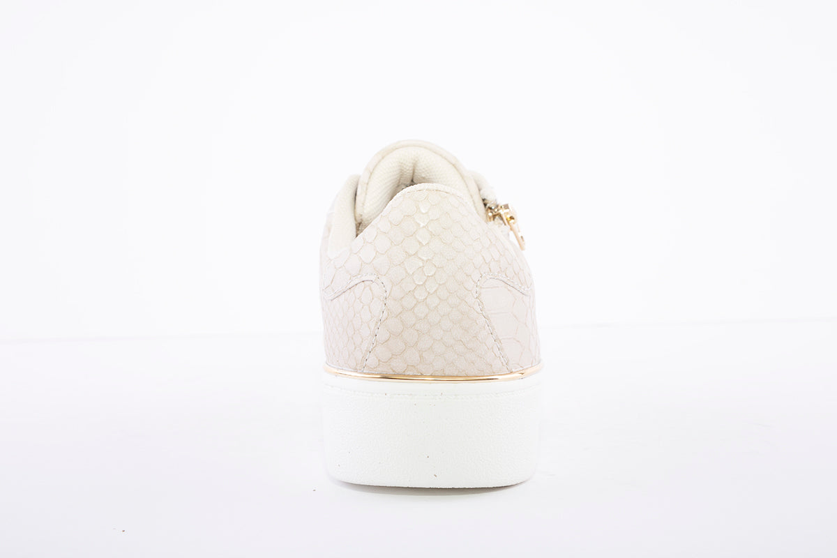 LDS LACED SHOE - BEIGE