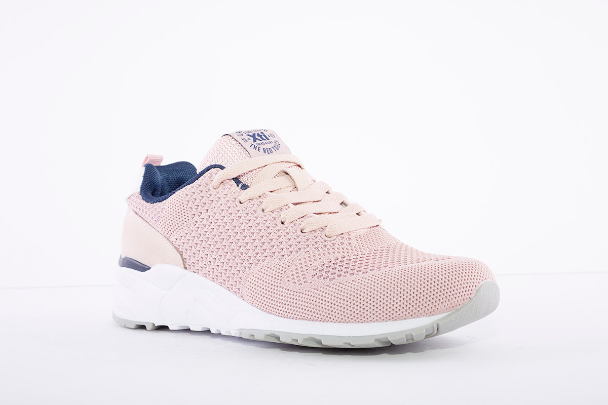 XTI - FABRIC SPORTY LACED TRAINER - NUDE