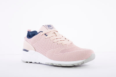 XTI - FABRIC SPORTY LACED TRAINER - NUDE