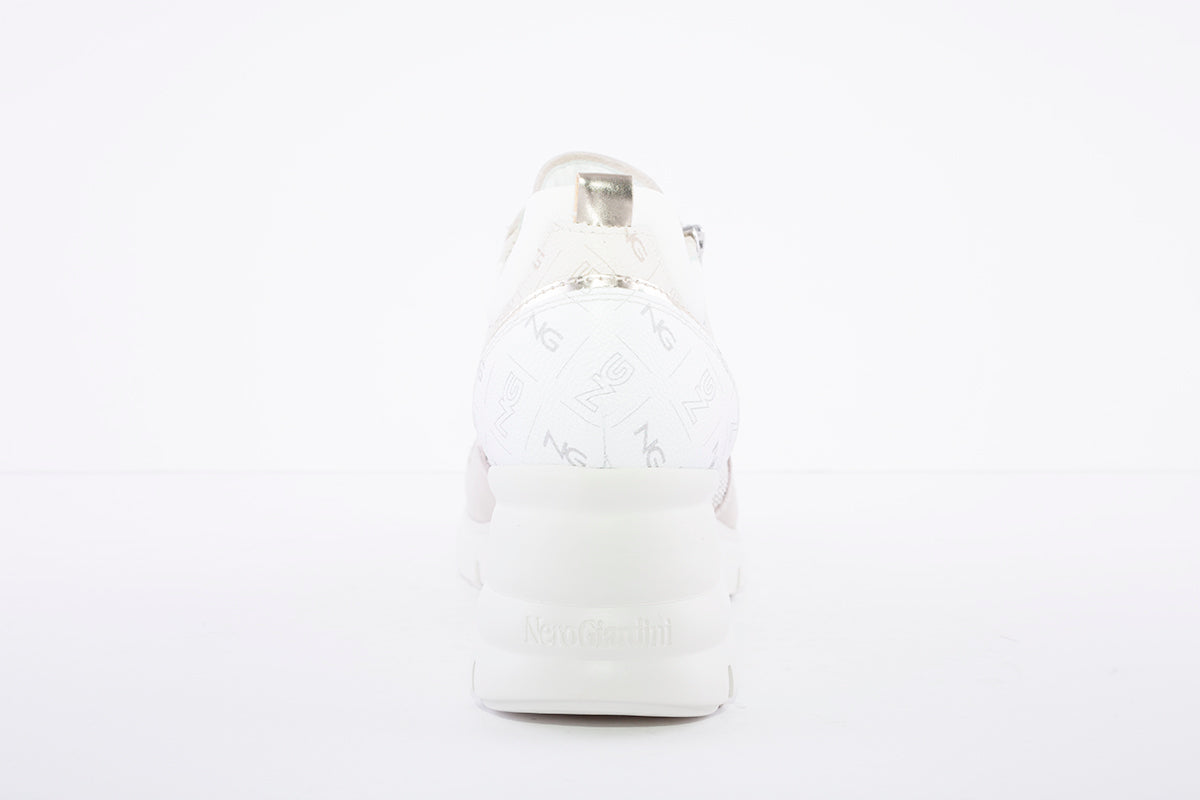 NeroGiardini - E115134D Cream Combi Sneakers