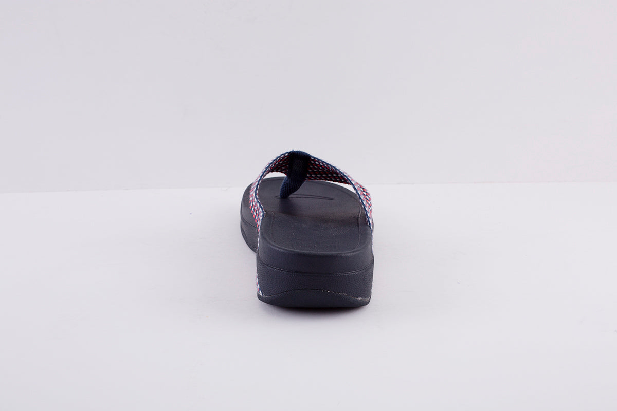FITFLOP - SURFA FABRIC TOE-POST MULE - NAVY