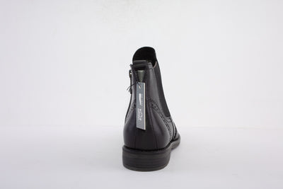 MARCO TOZZI - 25365-002 FLAT CHELSEA BOOT - BLACK