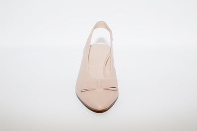 WONDERS - 8003 HIGH HEEL SLING-BACK SHOE - BEIGE LEATHER