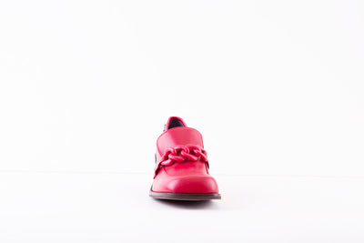 MARCO MOREO - C2061 CJ8 BLOCK HEEL LOAFER - RED