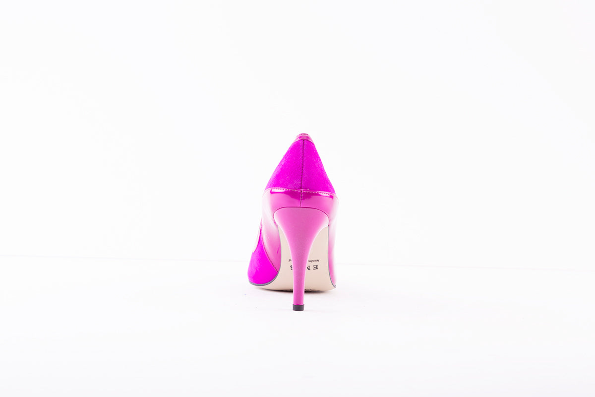 cerise pink court shoes