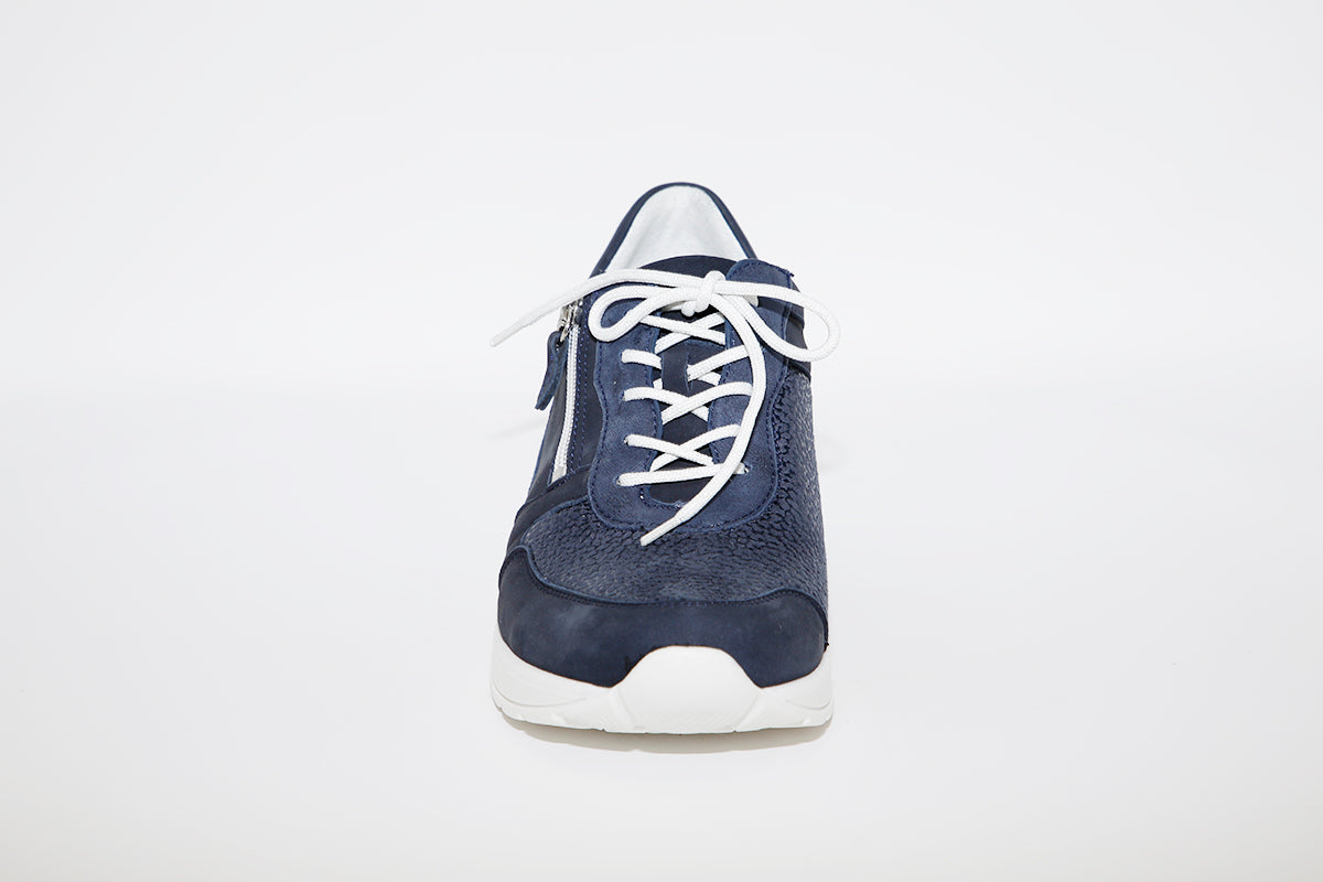 WALDLAUFER - 939H01 CLARA LACED SHOE - NAVY