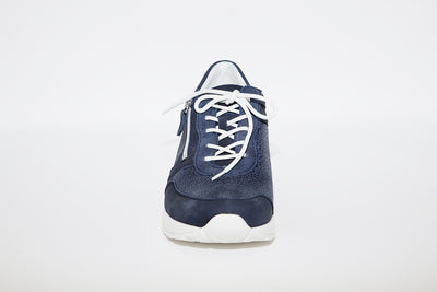 WALDLAUFER - 939H01 CLARA LACED SHOE - NAVY