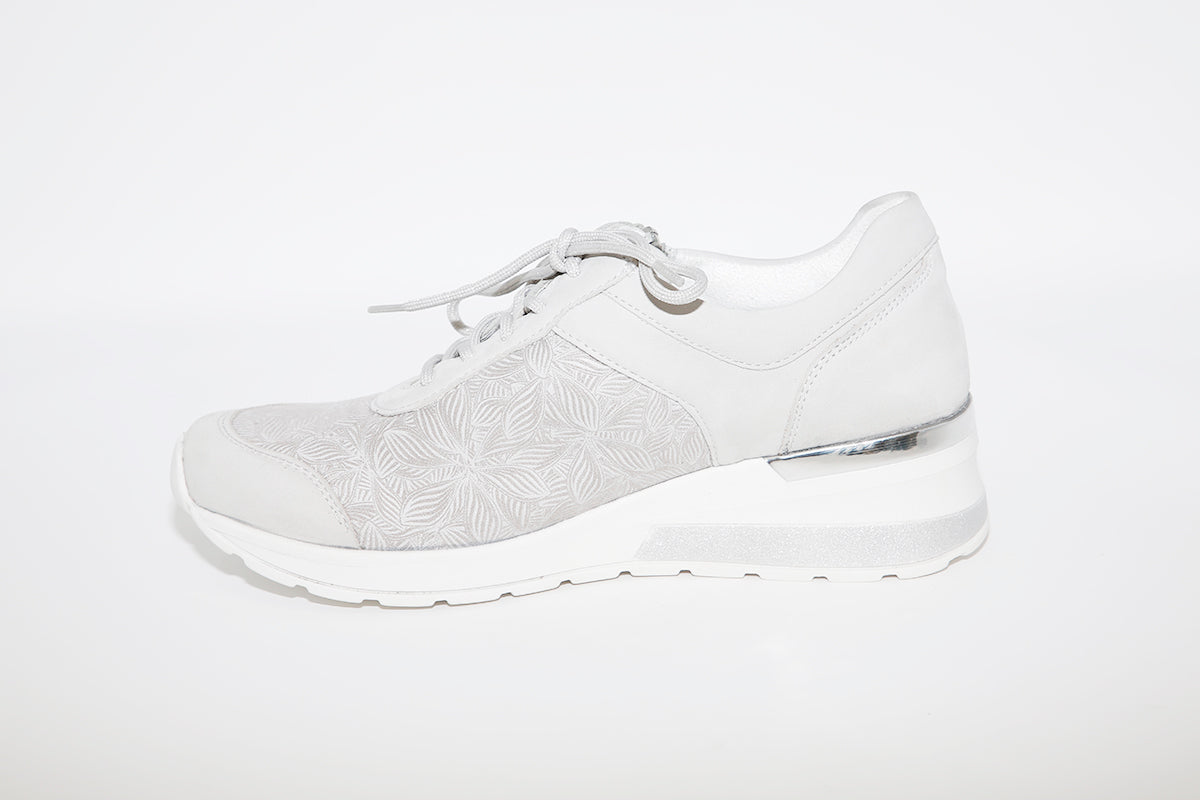 WALDLAUFER - 939H01 CLARA LACED SHOE - SILVER MULTI