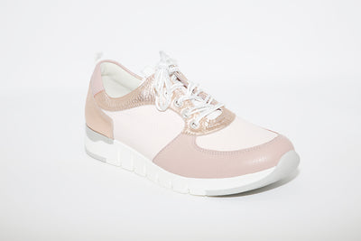 WALDLAUFER - PETRA- LACED SHOE - PINK MULTI