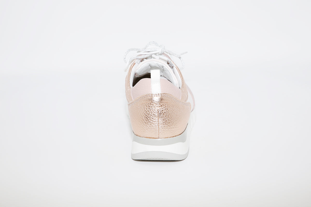 WALDLAUFER - PETRA- LACED SHOE - PINK MULTI