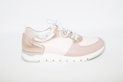 WALDLAUFER - PETRA- LACED SHOE - PINK MULTI