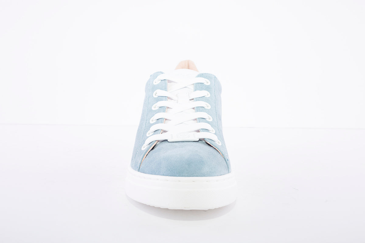 UNISA - Fasnia Blue Jeans Leather/Suede Sneakers
