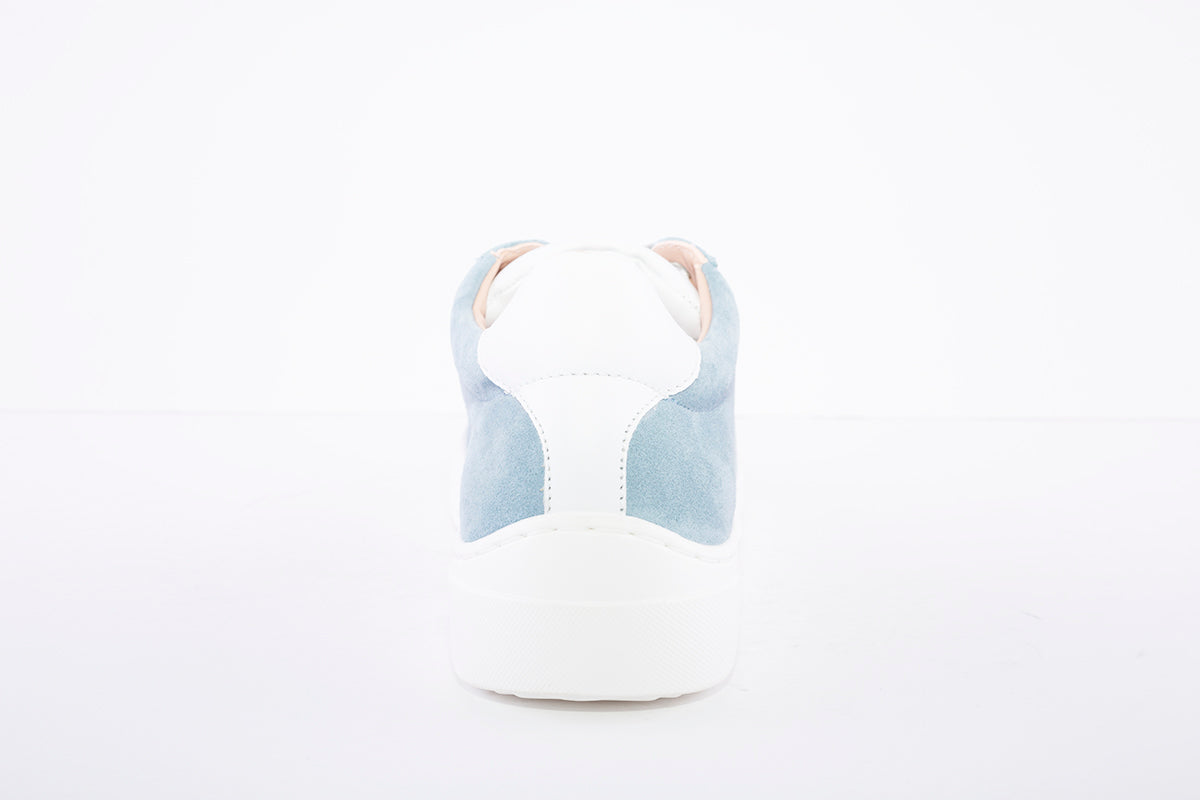 UNISA - Fasnia Blue Jeans Leather/Suede Sneakers