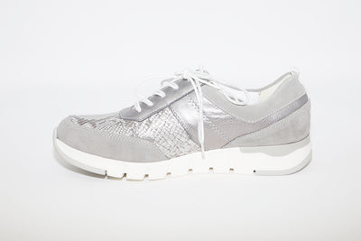 WALDLAUFER - PETRA LACED CASUAL SHOE - PEWTER