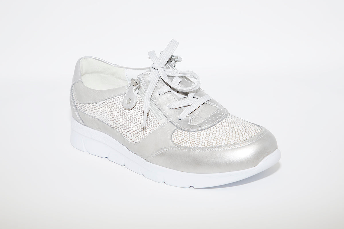 WALDLAUFER - JENNY LACED SHOE - SILVER MULTI