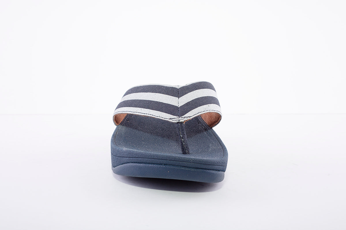FITFLOP - MILLIE STRIPE NAVY/SILVER
