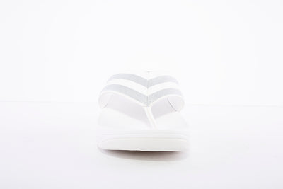 FITFLOP - MILLIE STRIPE WHITE/SILVER