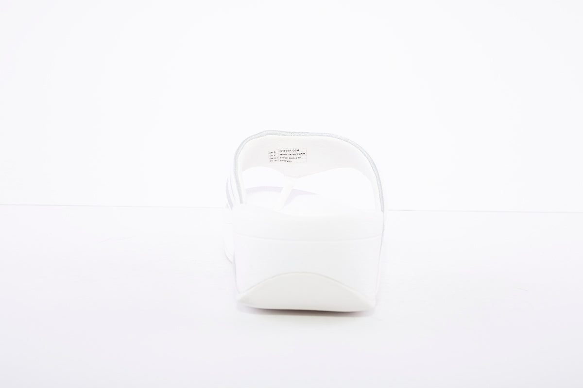 FITFLOP - MILLIE STRIPE WHITE/SILVER