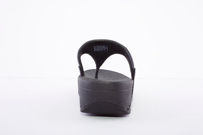 FITFLOP - LULU Leather Toe-Post Sandals Black