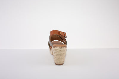 XTI 42366 HIGH WEDGE SANDAL - BRONZE
