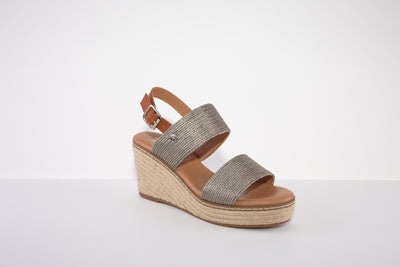 XTI 42365 HIGH WEDGE SANDAL - BRONZE