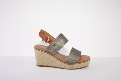 XTI 42365 HIGH WEDGE SANDAL - BRONZE