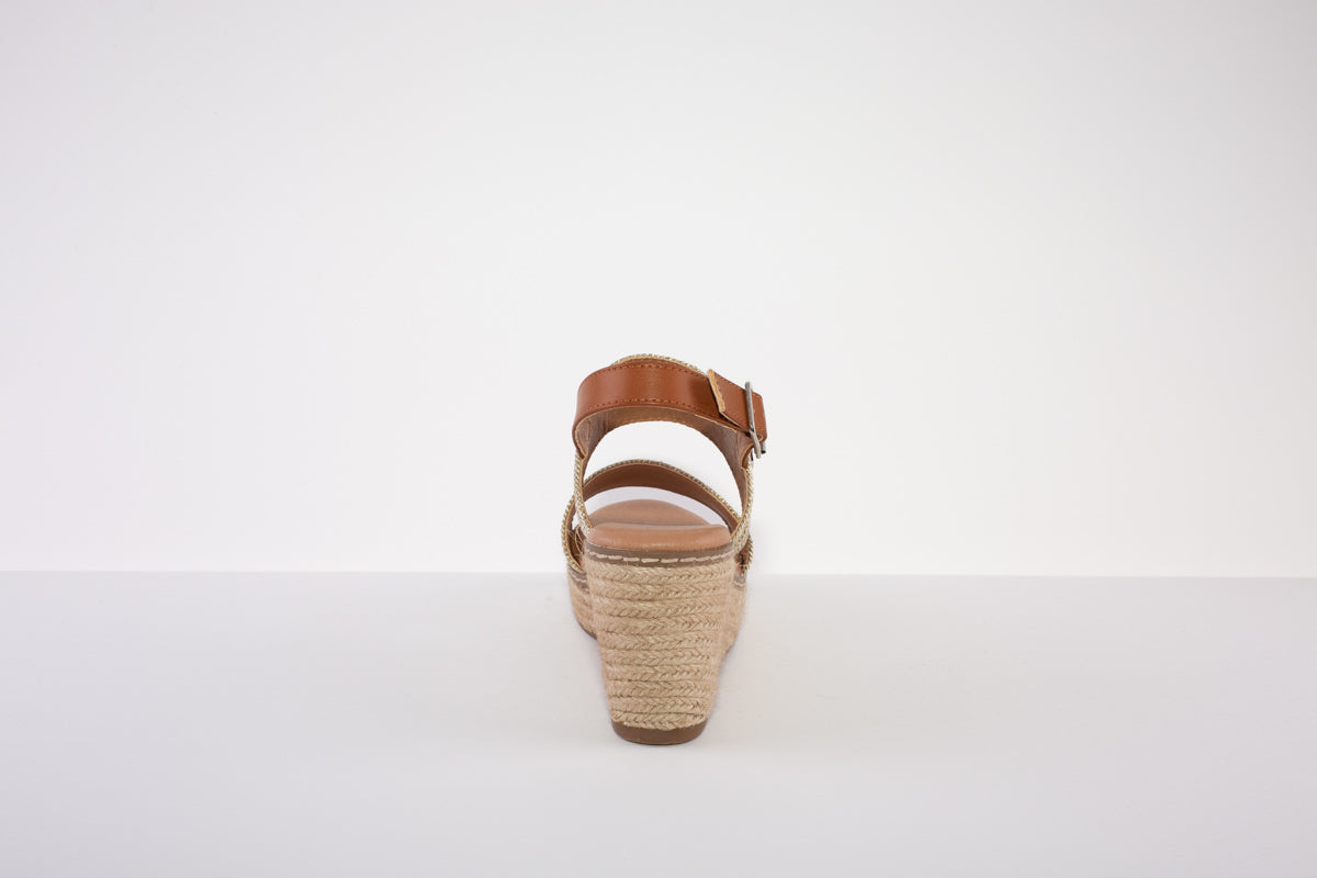 XTI 42365  HIGH WEDGE SANDAL - GOLD