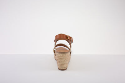 XTI 42365  HIGH WEDGE SANDAL - GOLD