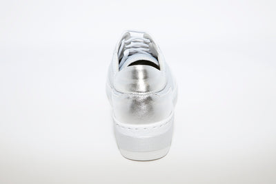 NOTTON - 2833 Silver Combi Laced Comfort Shoe